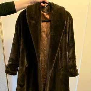 Vintage Faux Fur Coat